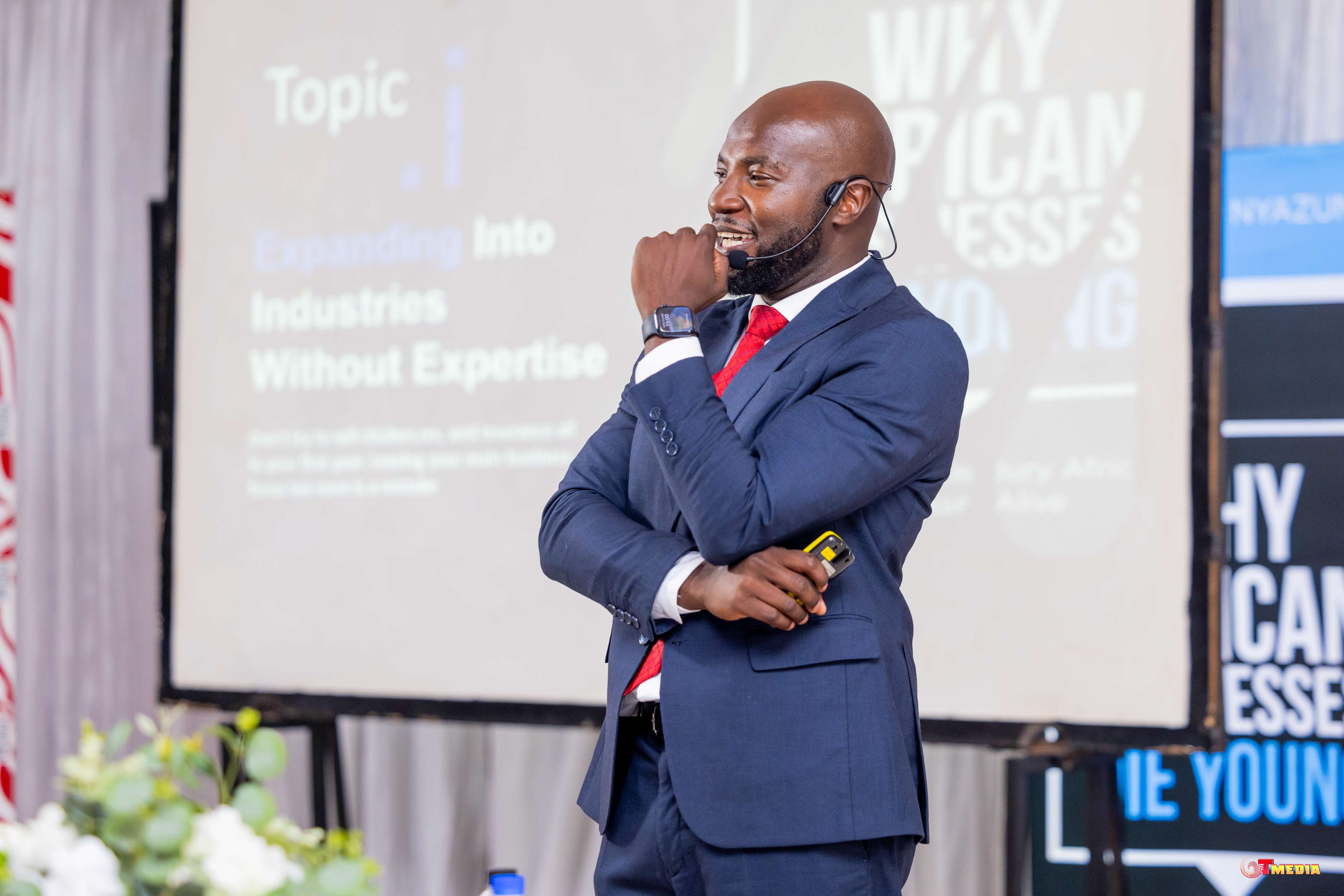 Jerry speaking at conference